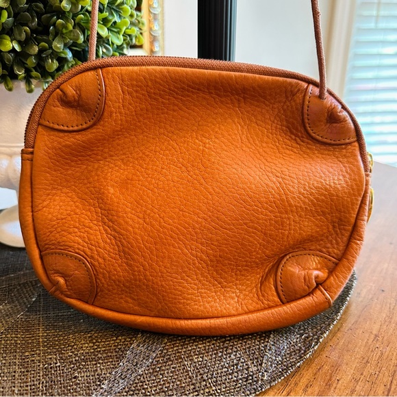 LEATHER STONE MOUNTAIN CROSSBODY BAG GREAT COND LIGHT WEIGHT EVERYDAY PURSE - Picture 3 of 8